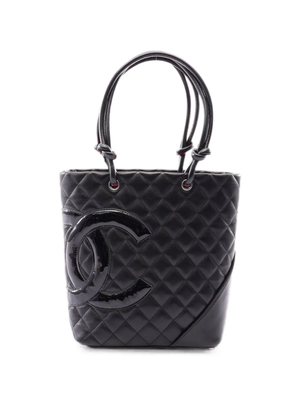 CHANEL Pre-Owned 2008-2009 Cambon Line bucket bag - Nero