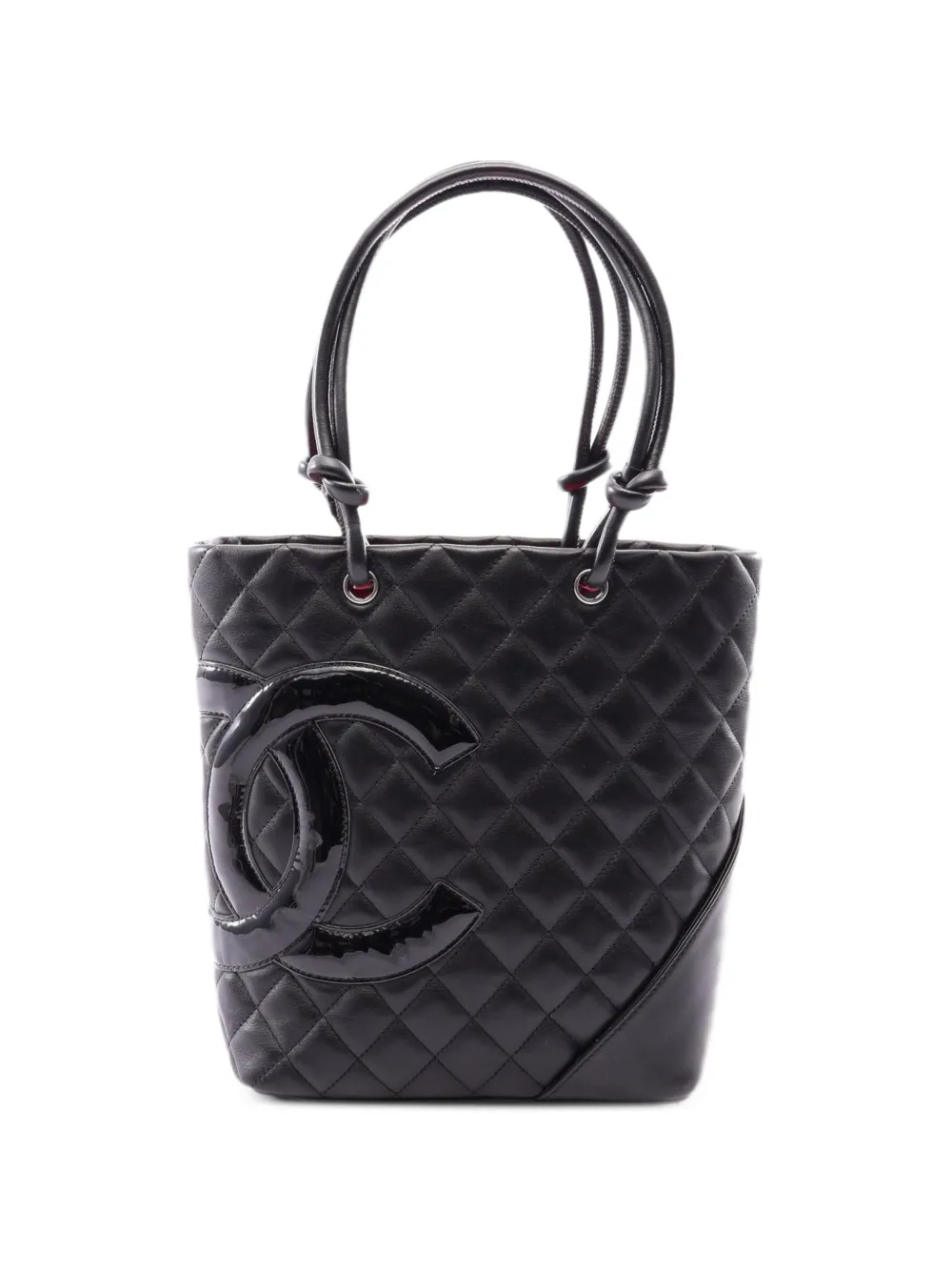 CHANEL Pre-Owned 2008-2009 Cambon Line bucket bag - Nero