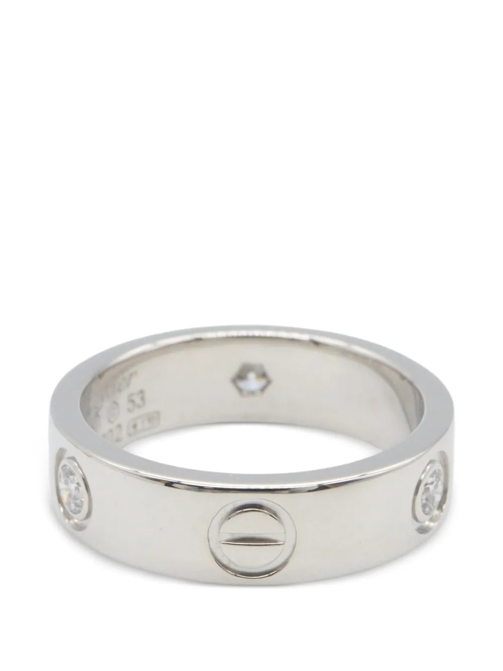 Cartier 2010s Love diamond ring - Argento