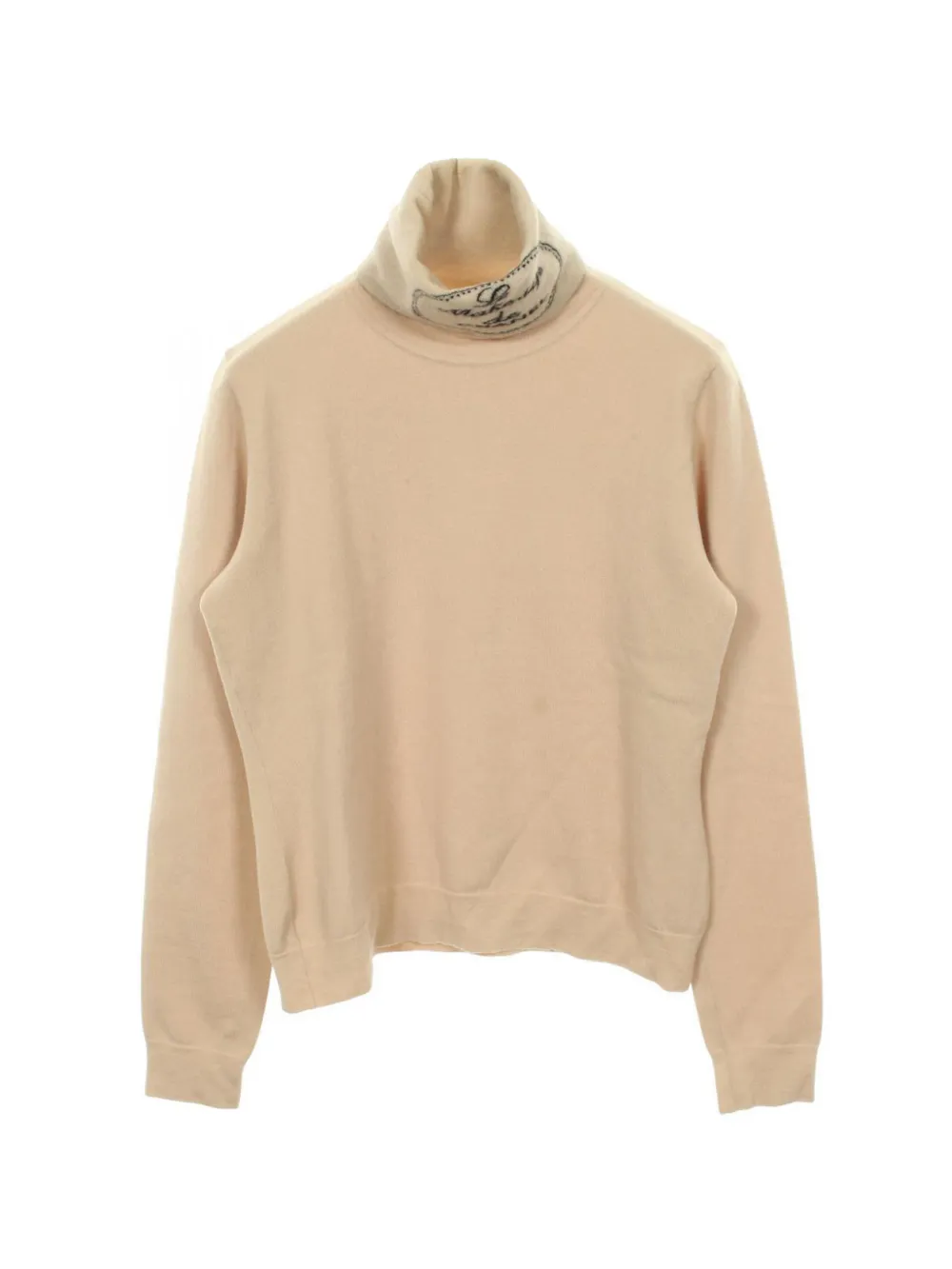 CHANEL Pre-Owned 1986-1988 Le Make Up De Chanel turtleneck sweater - Toni neutri