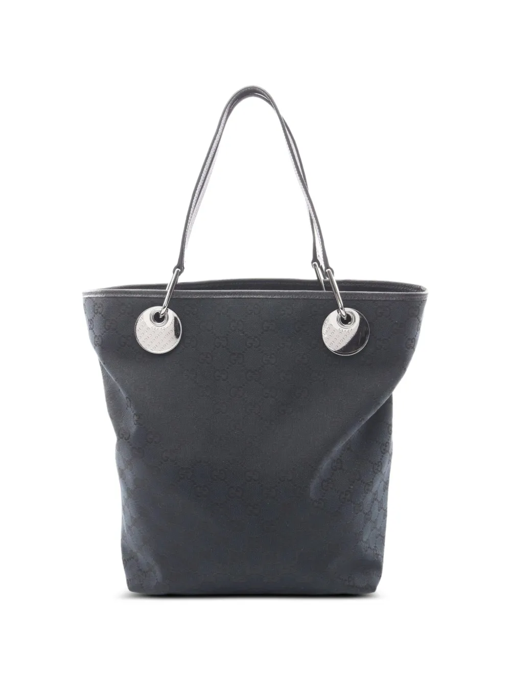 Gucci Pre-Owned 2000s GG canvas leather tote bag - Blu