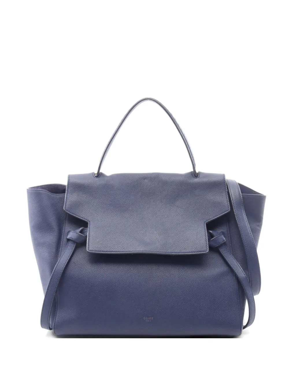 Celine Pre-Owned 2000s mini Belt leather tote bag - Blue