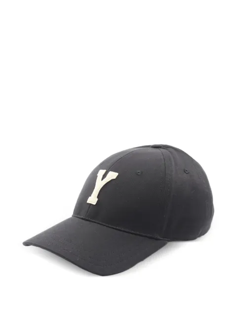 Saint Laurent Pre-Owned 2020 Y 바시티 베이스볼 캡 모자