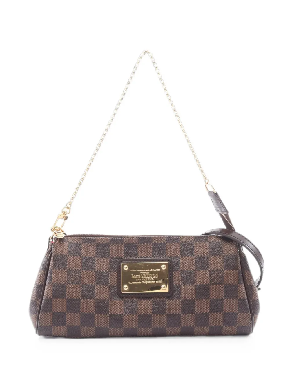 Louis Vuitton Pre-Owned 2008 Eva Damier Ebene shoulder bag - Marrone