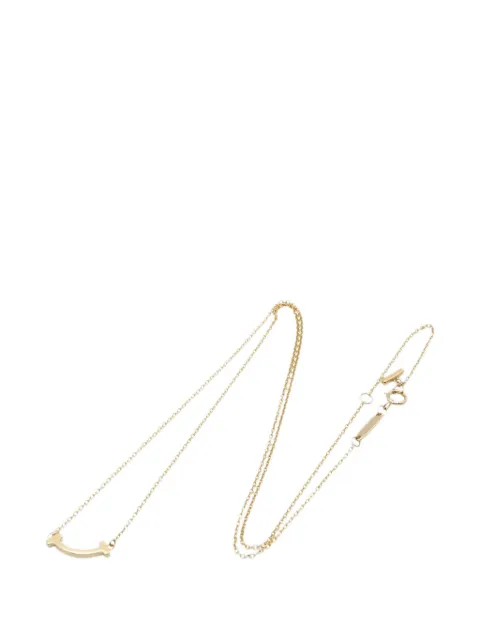 Tiffany & Co. Pre-Owned 2010s T Smile Mini necklace