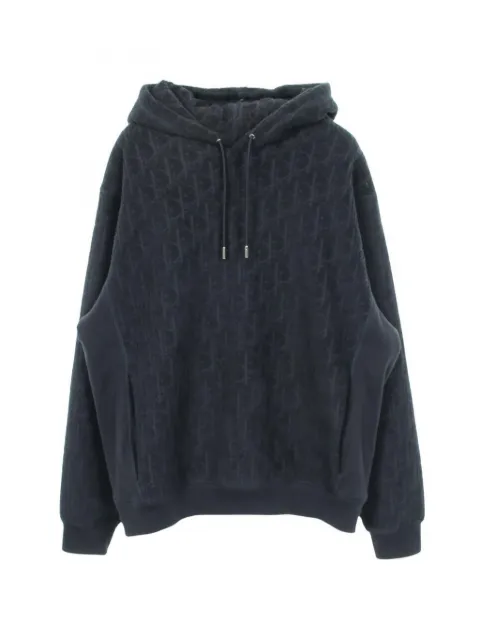 Christian Dior Pre-Owned 2010s Oblique jacquard hoodie