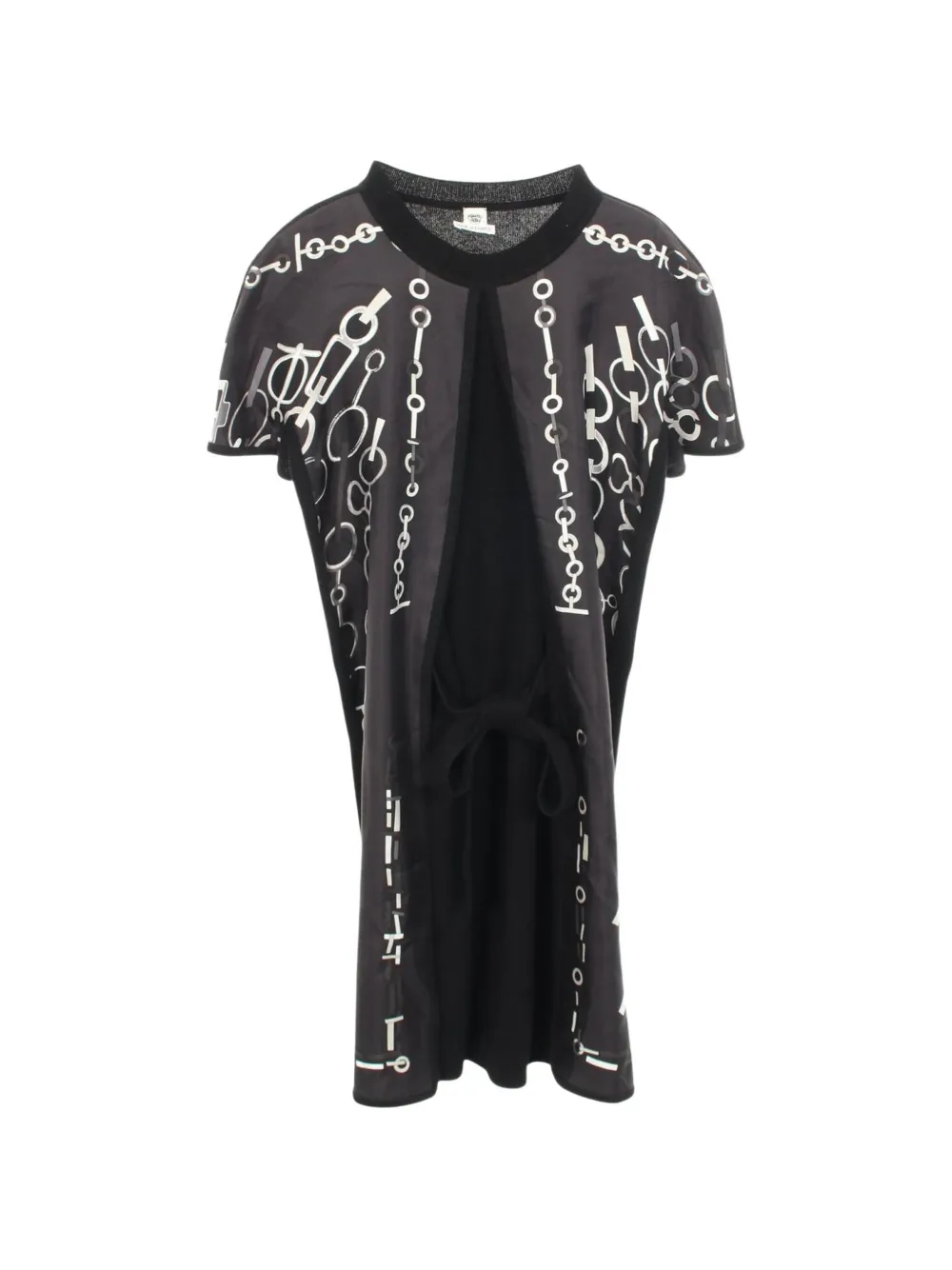 Hermès Pre-Owned 2010s Do Re Boucles mini dress - Nero