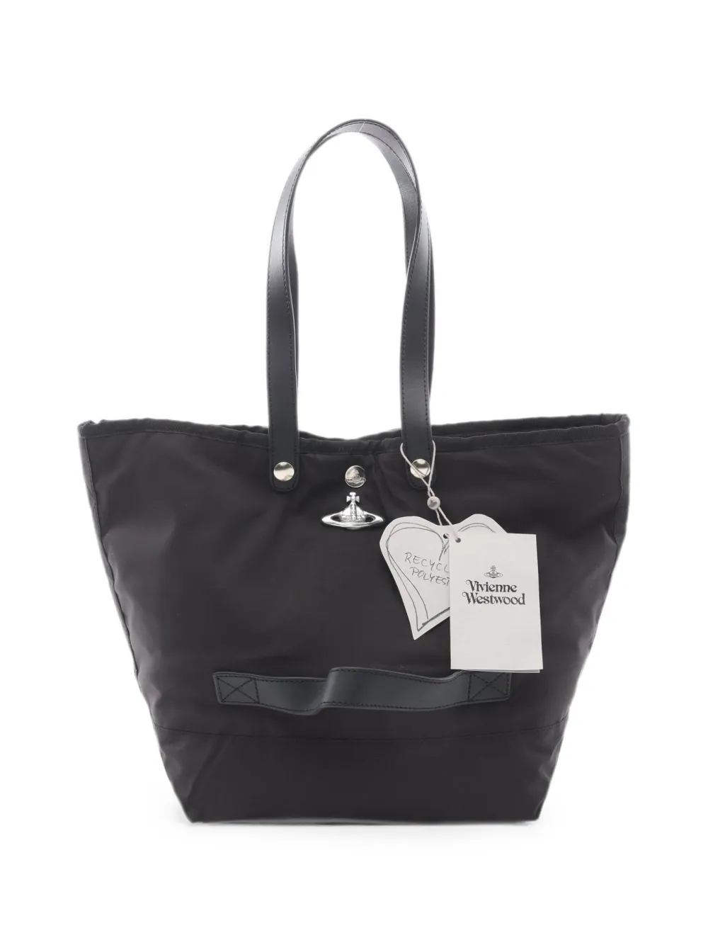 Vivienne Westwood Pre-Owned Orb-plaque tote bag - Nero