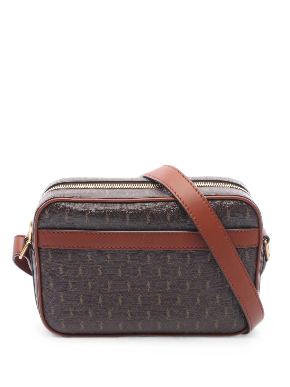 Saint Laurent Pre-Owned Le Monogramme cross body bag - Marrone
