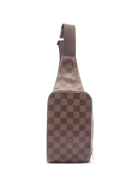 Louis Vuitton Pre-Owned 2010 Geronimos Damier Ebene belt bag
