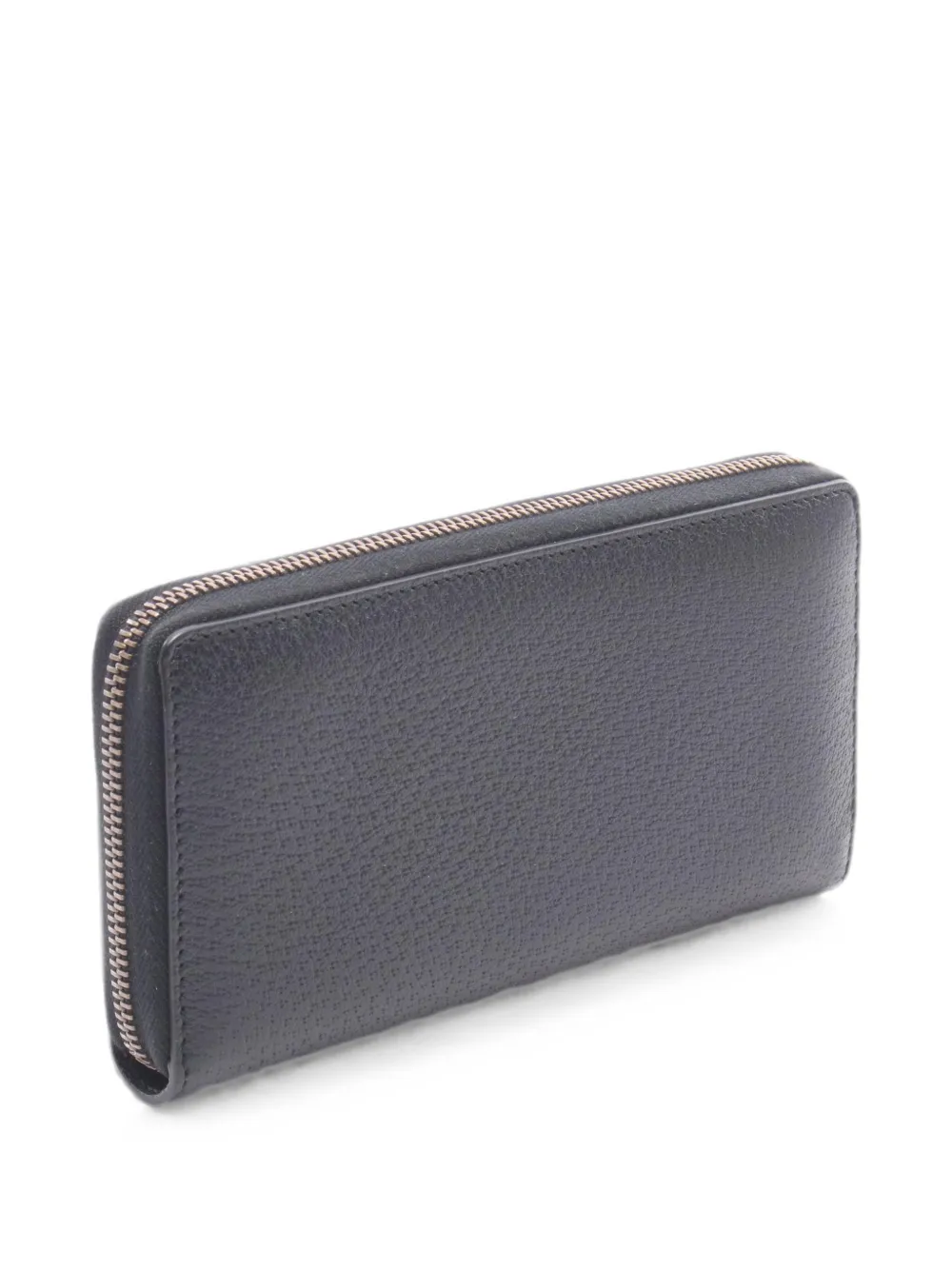 Gucci Pre-owned 2010s Sherry Line Leather Wallet in Black, view 2