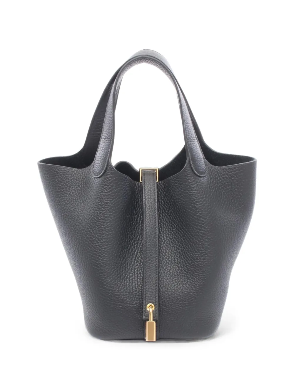 Hermès Pre-Owned 2026 PM Picotin Lock Clemence tote bag - Nero