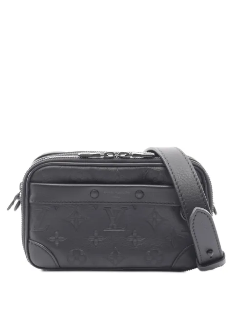 Louis Vuitton Pre-Owned 2010s Shadow Alpha Monogram-pattern messenger bag