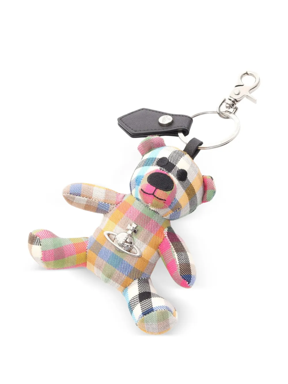 Vivienne Westwood Pre-Owned Orb teddy bear bag charm - Toni neutri
