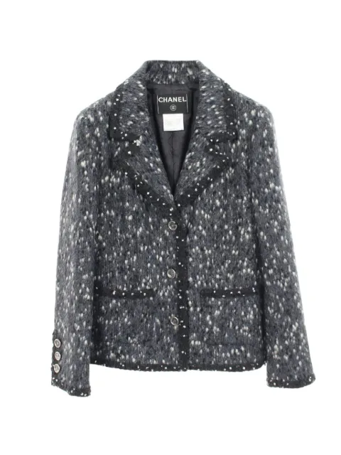 CHANEL Pre-Owned 1986-1988 button-up jacket