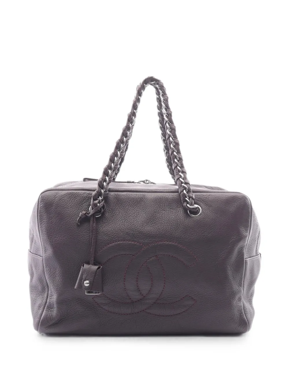 CHANEL Pre-Owned 2005-2006 Luxury Line chain handbag - Viola
