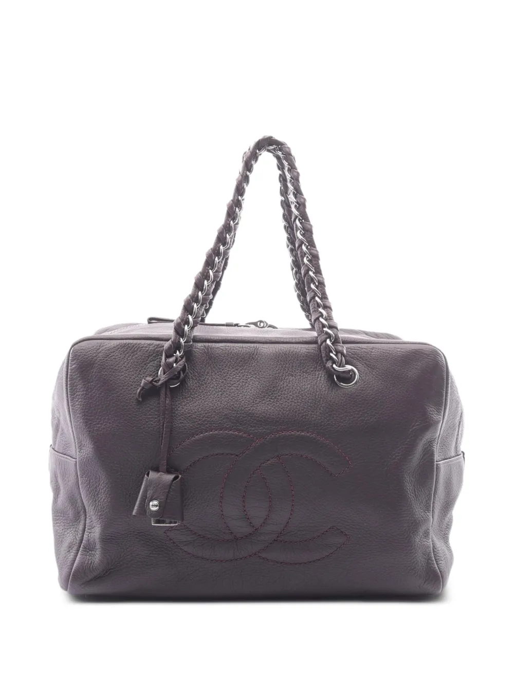 CHANEL Pre-Owned 2005-2006 Luxury Line chain handbag - Viola