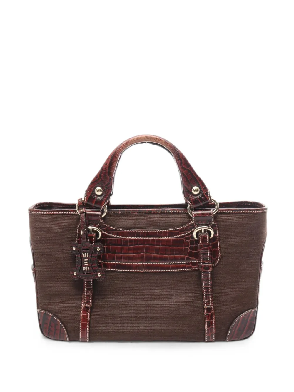 Celine Pre-Owned 2000s Boogie tote bag - Marrone