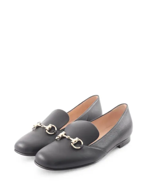 Gucci Pre-Owned Horsebit leather loafers
