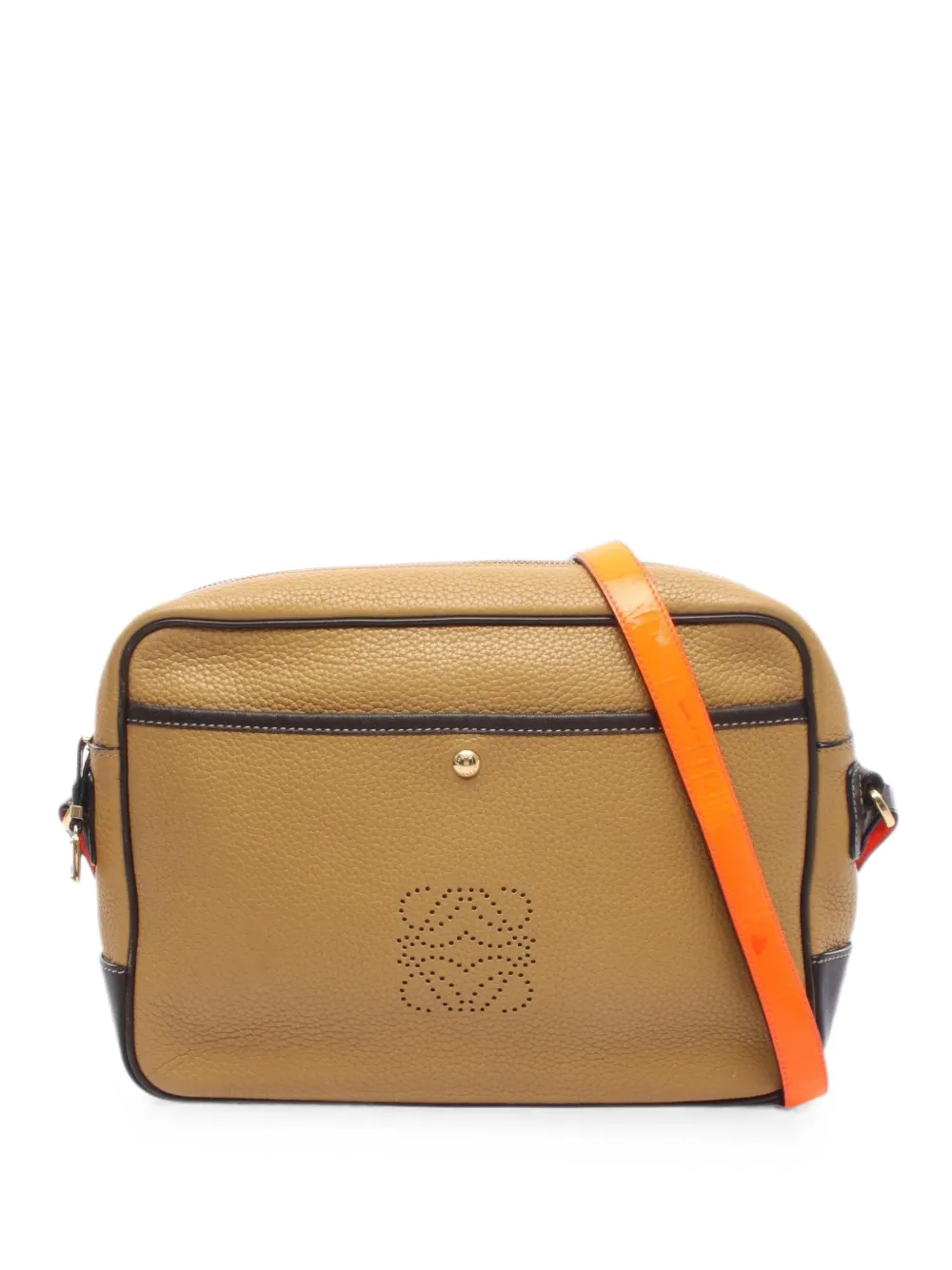 Loewe Pre-Owned 00s Anagram shoulder bag - Neutrals