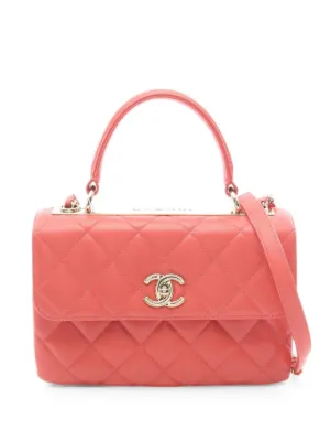 CHANEL Pre-Owned Bolsa Crossbody Heart Love 2022 | Rosado
