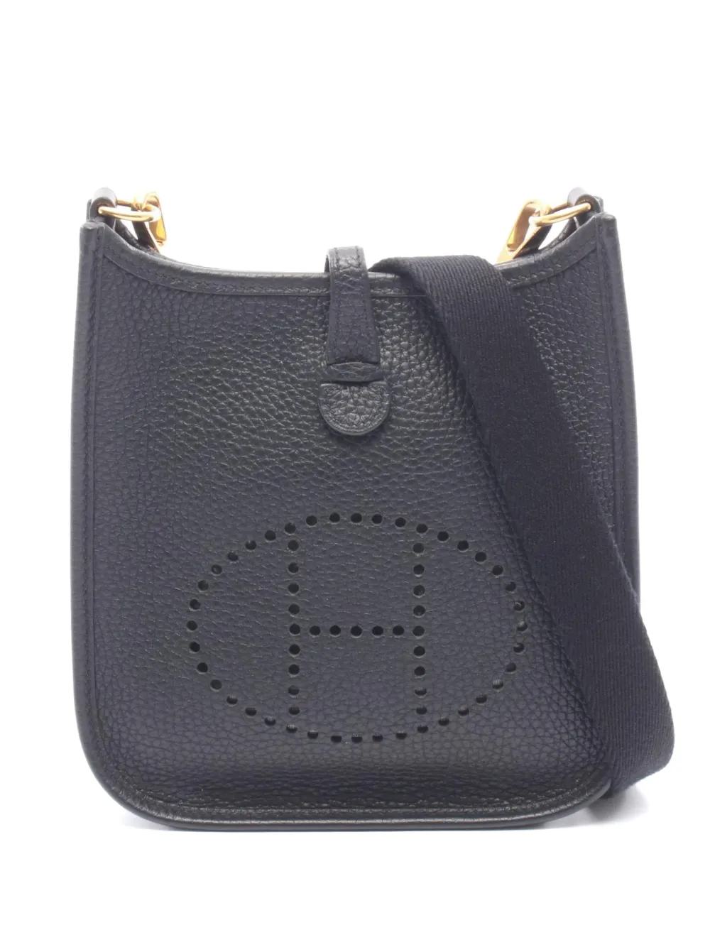 Hermès Pre-Owned 2020 Evelyn TPM Clemence shoulder bag - Nero