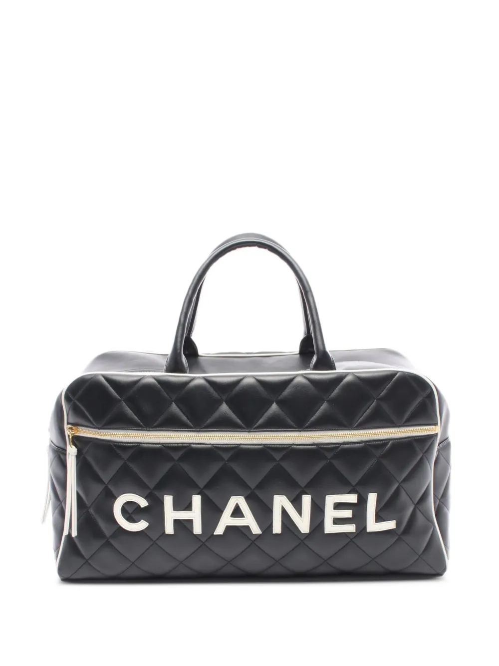 CHANEL Pre-Owned 1994-1996 Diamond-quilted tote bag - Black