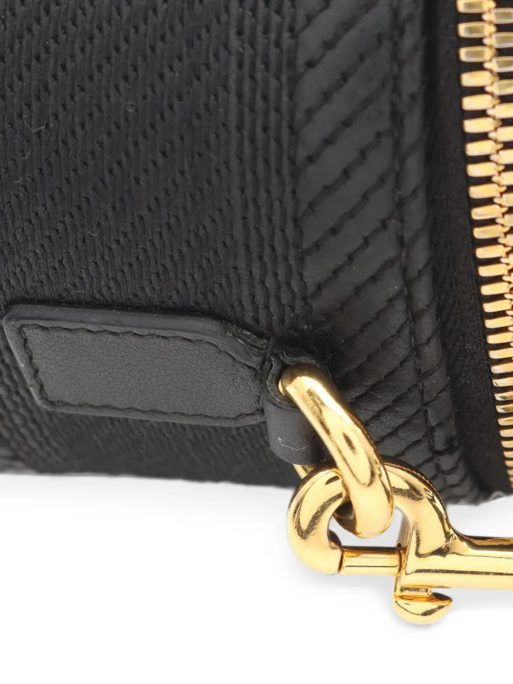 Christian Dior Pre-Owned 2010s Cannage DiorTravel make-up tas Zwart