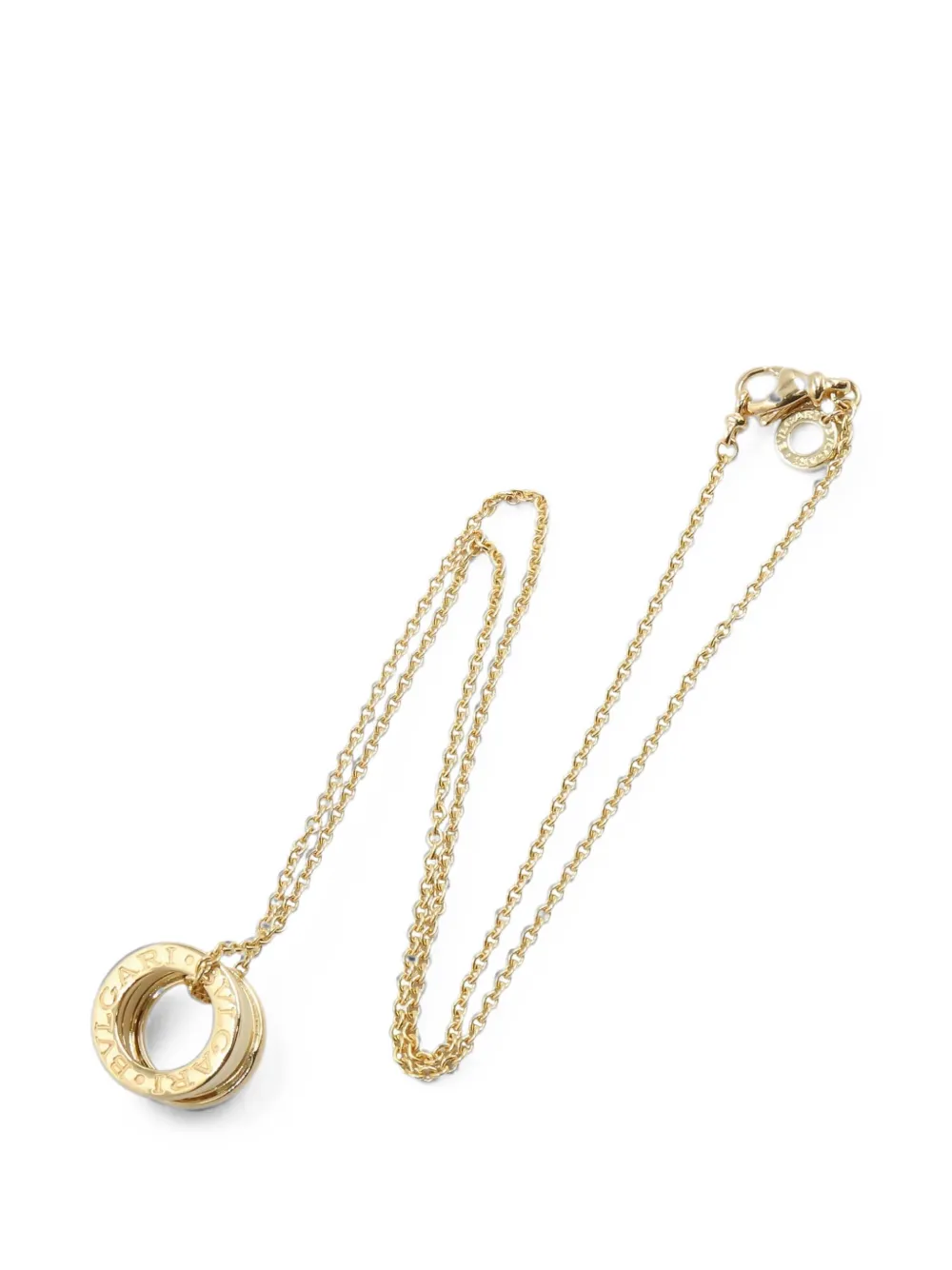 Bvlgari Pre-Owned 2010s B-zero1 pendant necklace - Oro