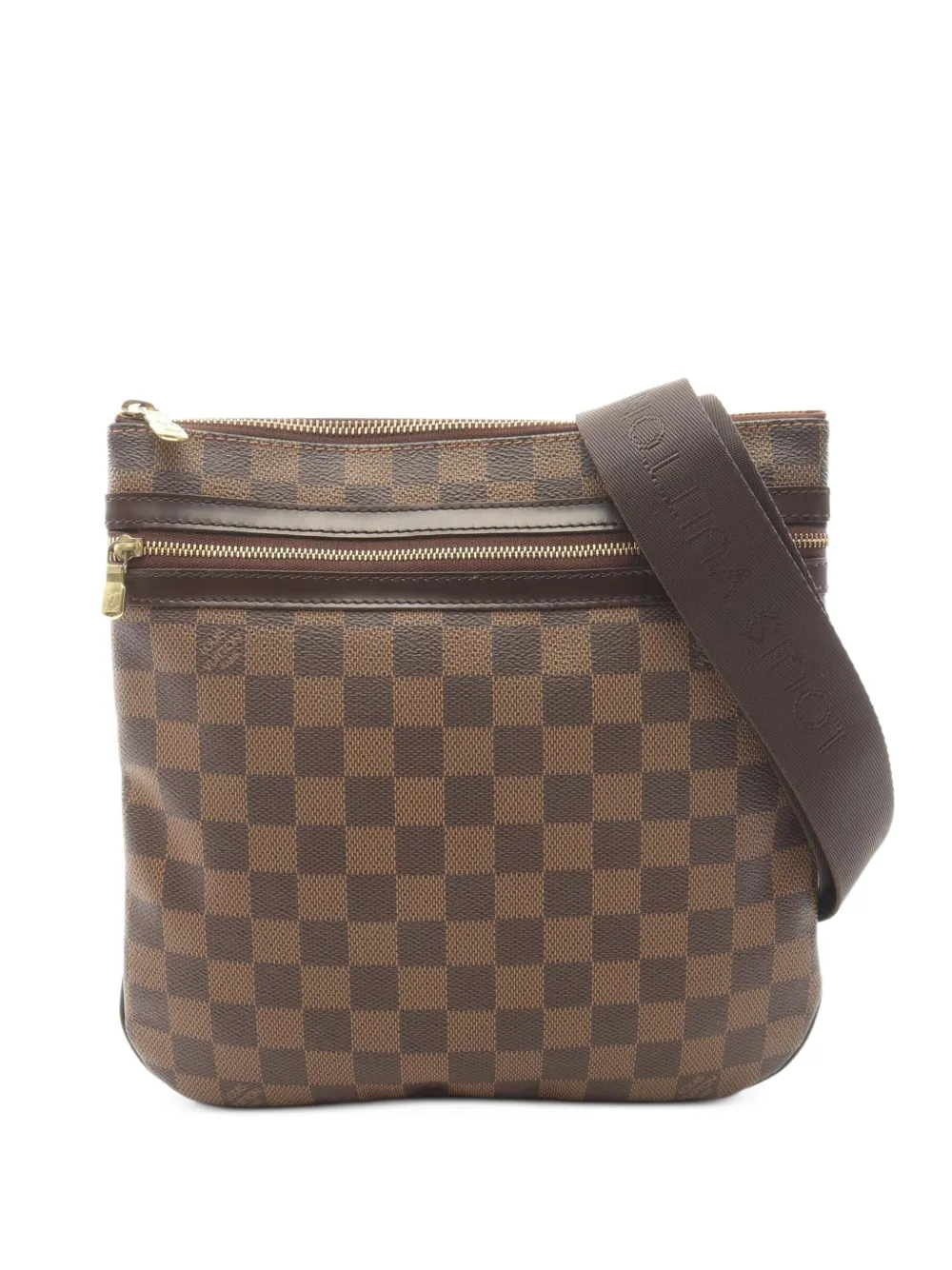 Louis Vuitton Pre-Owned 2007 Bosforo Damier Ebene shoulder bag - Marrone