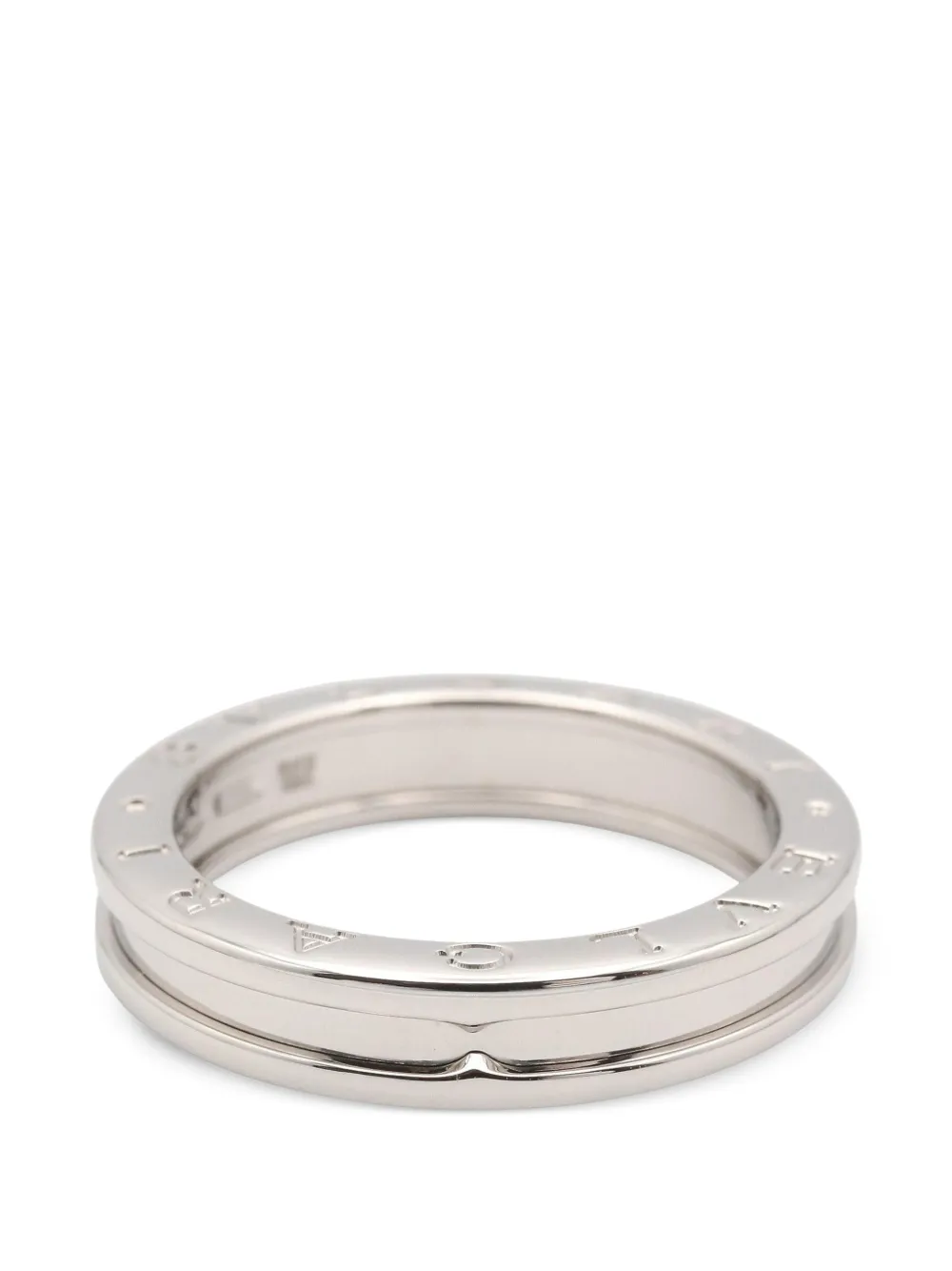 Bvlgari Pre-Owned 2010s B-zero1 ring - Argento