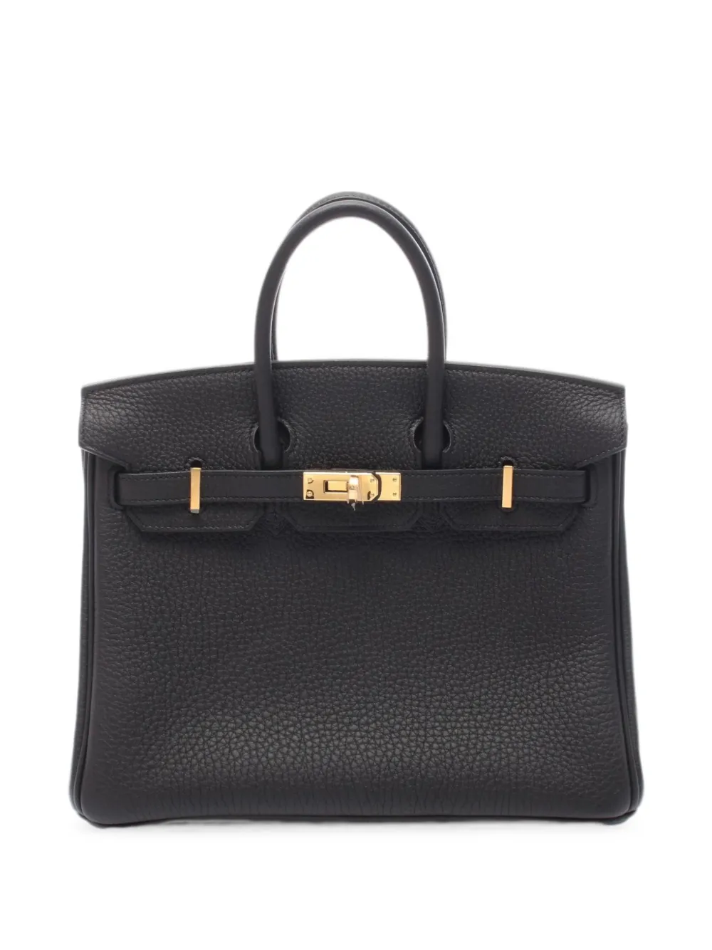 Hermès Pre-Owned 2022 Birkin 25 Togo handbag - Nero