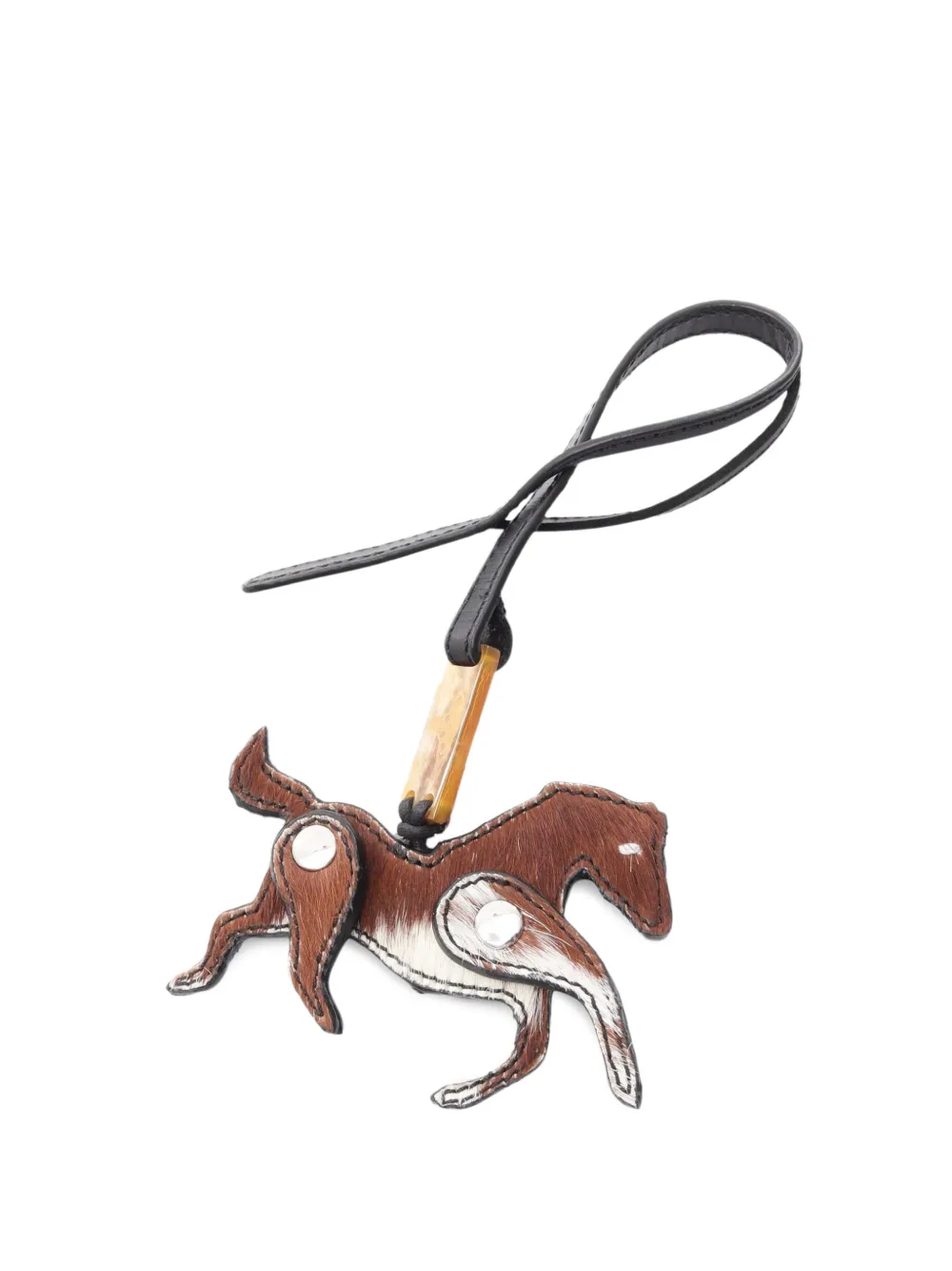 Vivienne Westwood Pre-Owned 2020s horse-charm keyring - Marrone