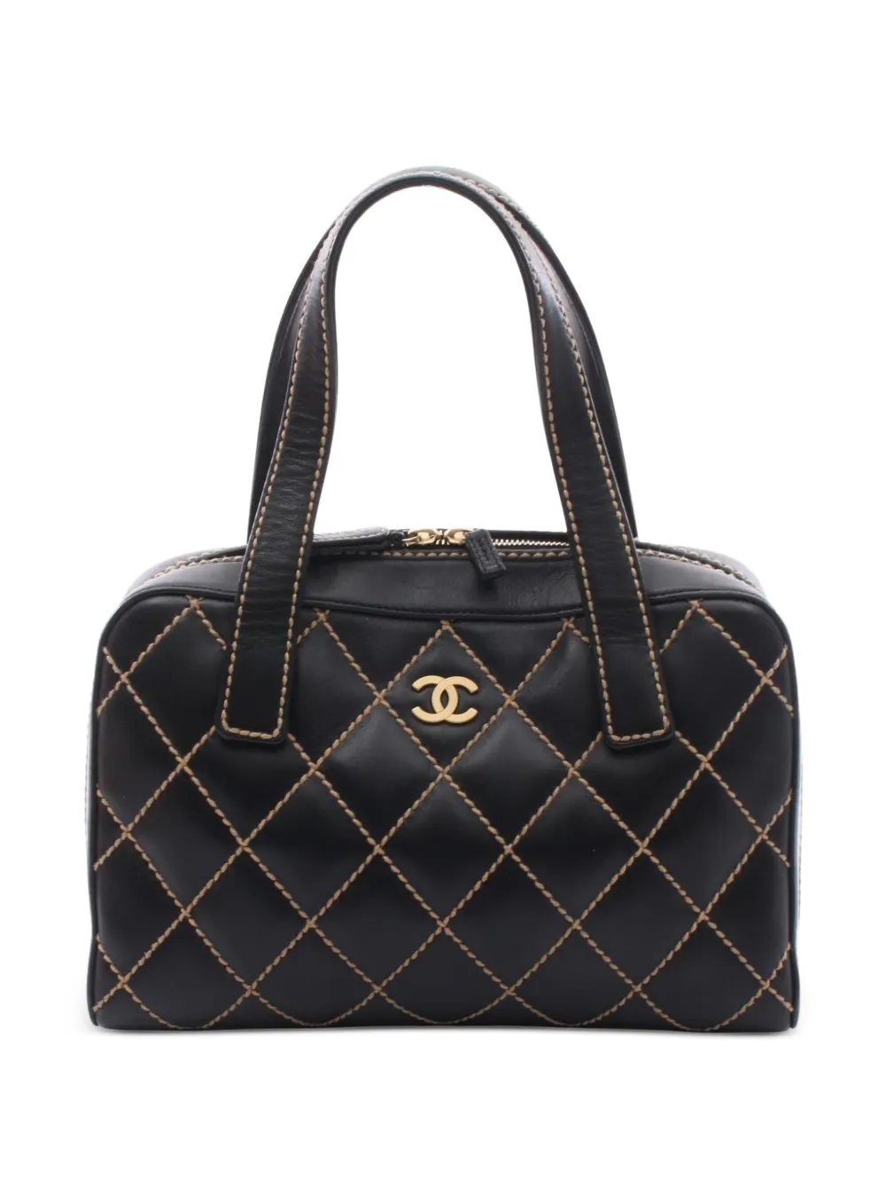 CHANEL Pre-Owned 2003-2004 Wild Stitch shoulder bag - Nero