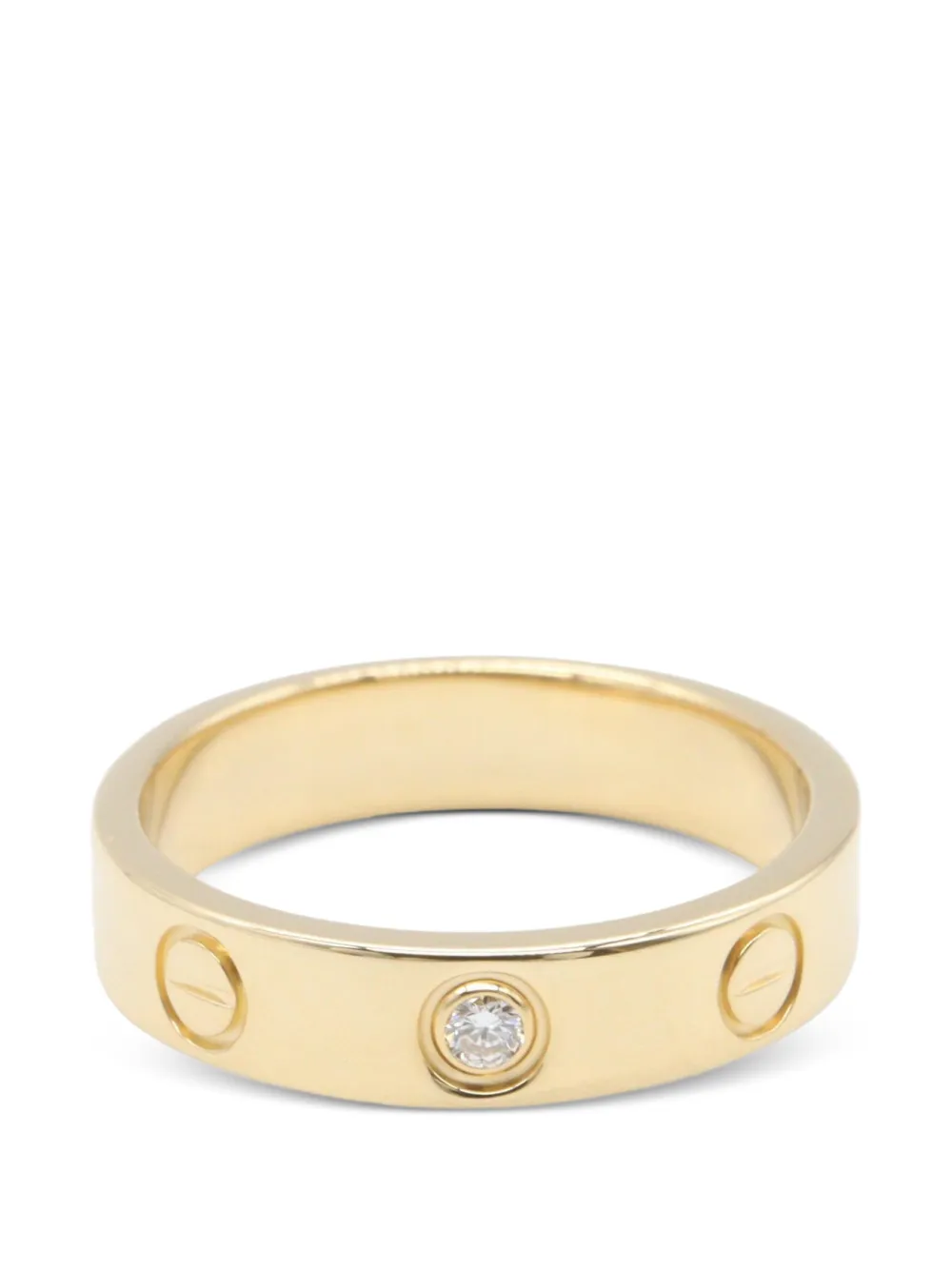Cartier 2010s Love diamond-embellishment ring - Oro