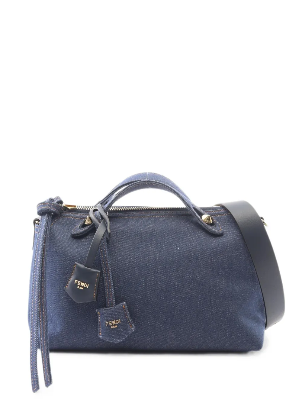 Fendi Pre-Owned 2020s medium By The Way Soft denim tote bag - Blu