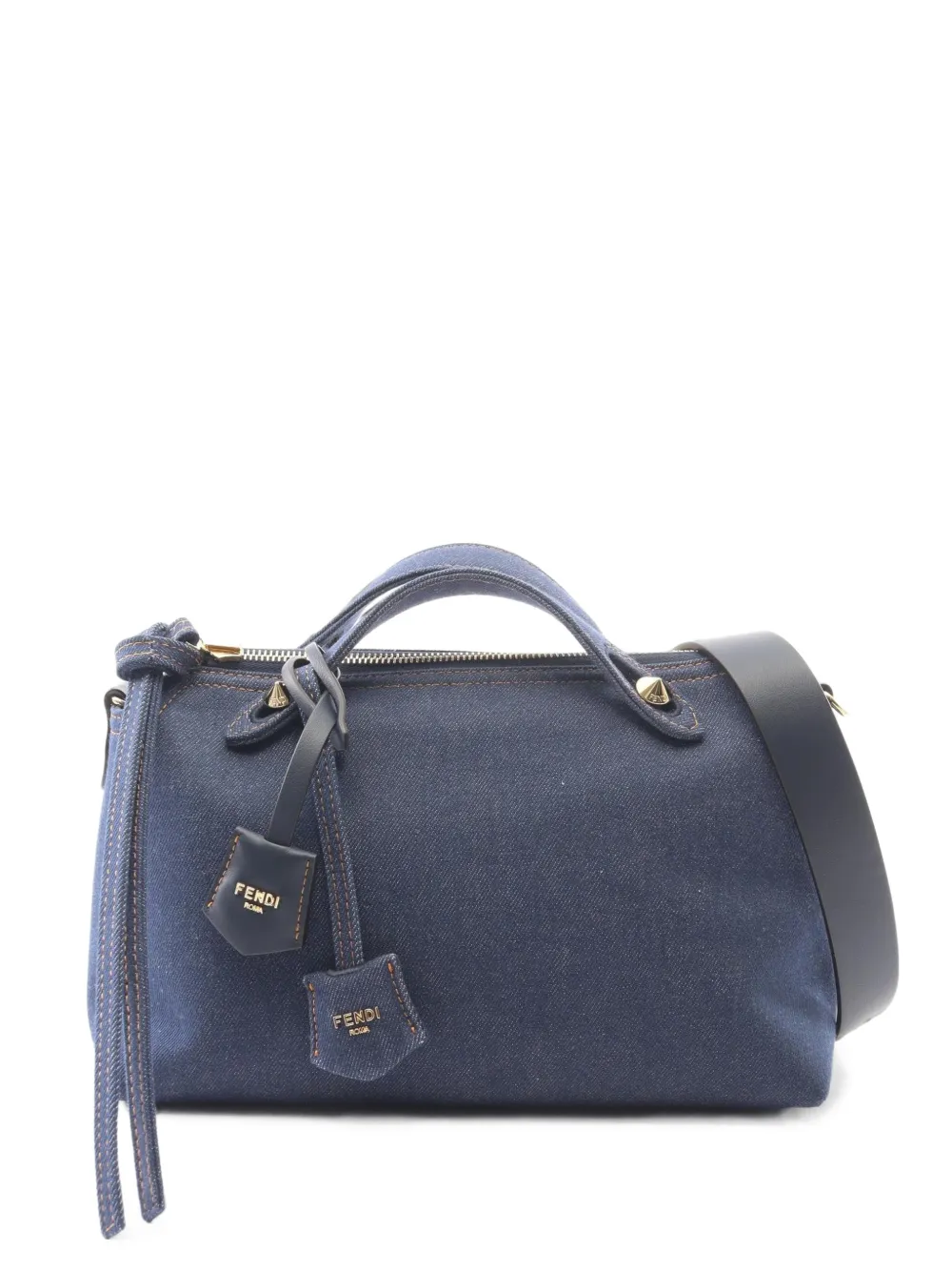 Fendi Pre-Owned 2020s medium By The Way Soft denim tote bag - Blu