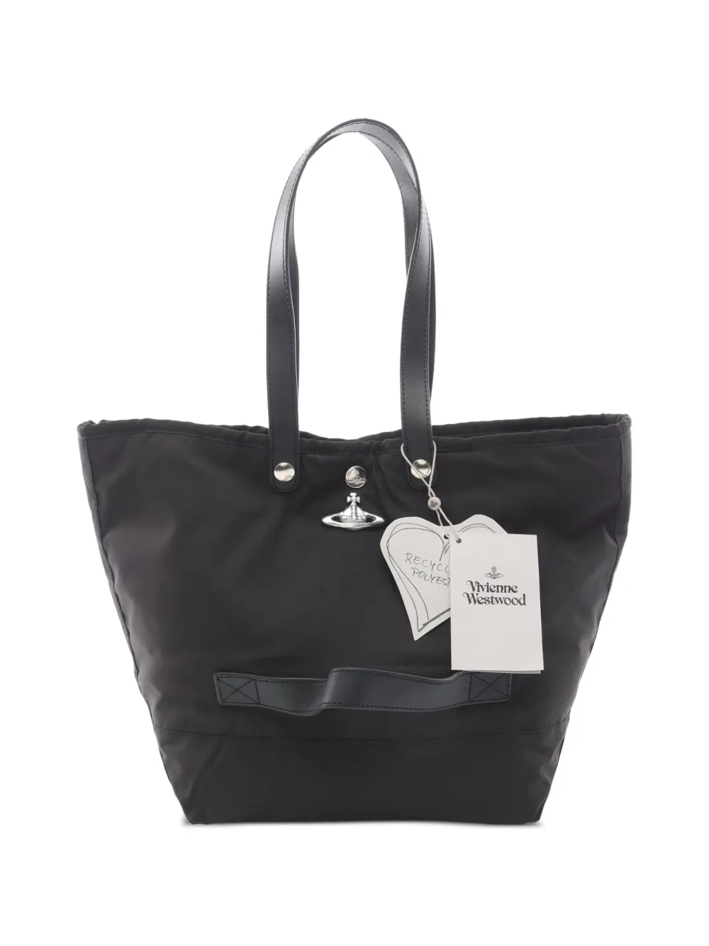 Vivienne Westwood Pre-Owned Orb-plaque tote bag - Nero