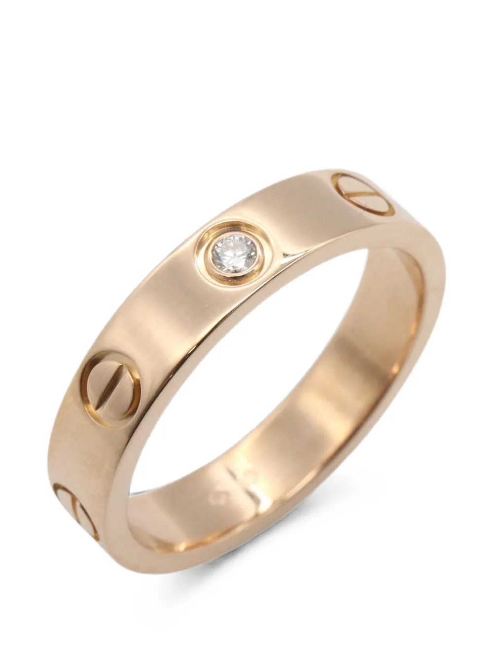 Cartier 2010s Mini Love diamond ring - Rosa