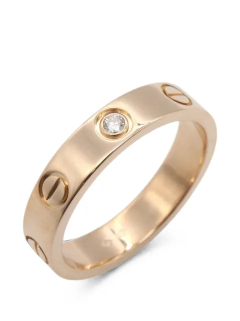 Cartier 2010s Mini Love diamond ring