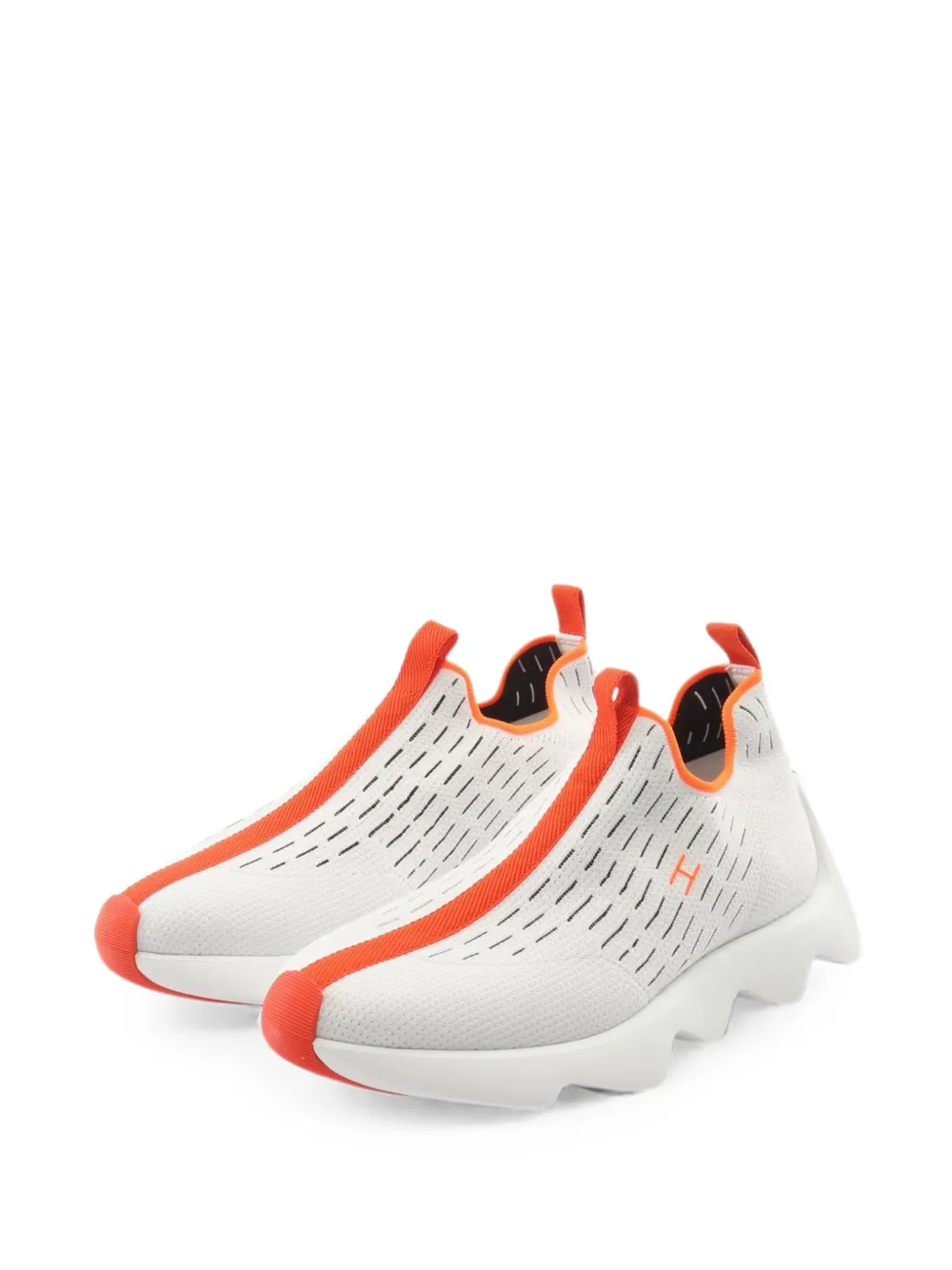 Hermès Pre-Owned Eclair slip-on sneakers - Weiß