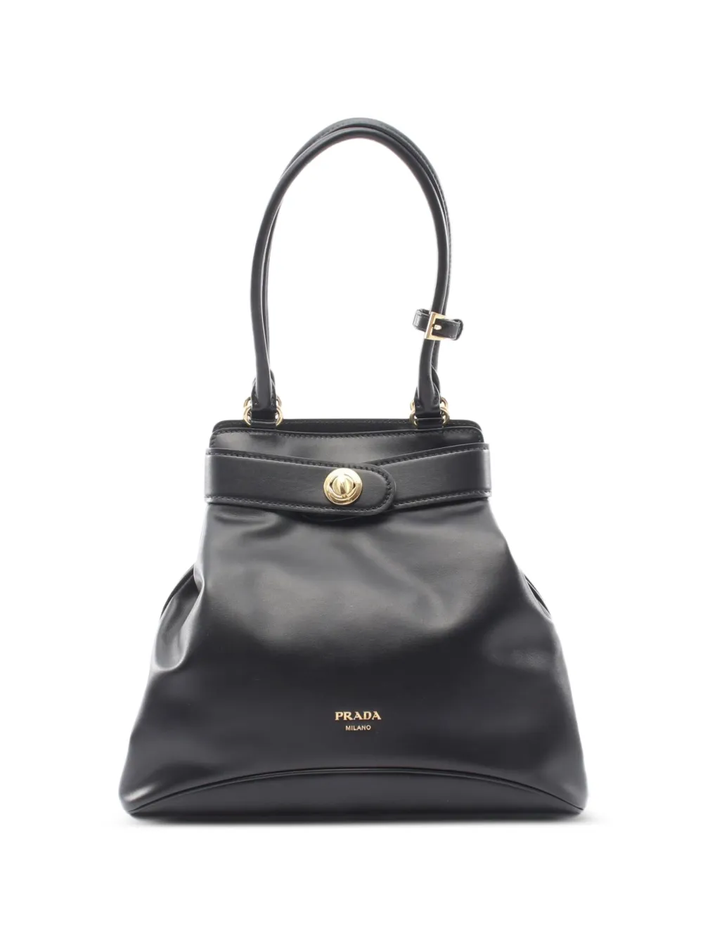 Prada Pre-Owned 2010s Etude Softy shoulder bag - Nero