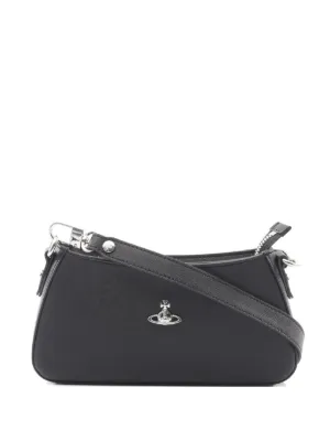 Prada Pre-Owned ビジューロゴ クラッチバッグ | ブラック | FARFETCH JP