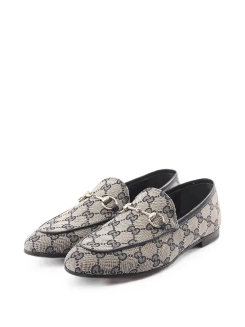 Gucci Pre-Owned 2020s Jordaan Horsebit GG loafers