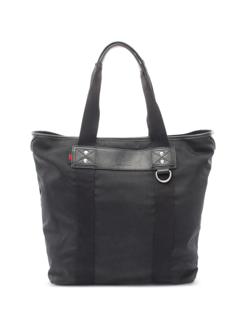 Gucci Pre-Owned 2000s logo-detail tote bag - Nero