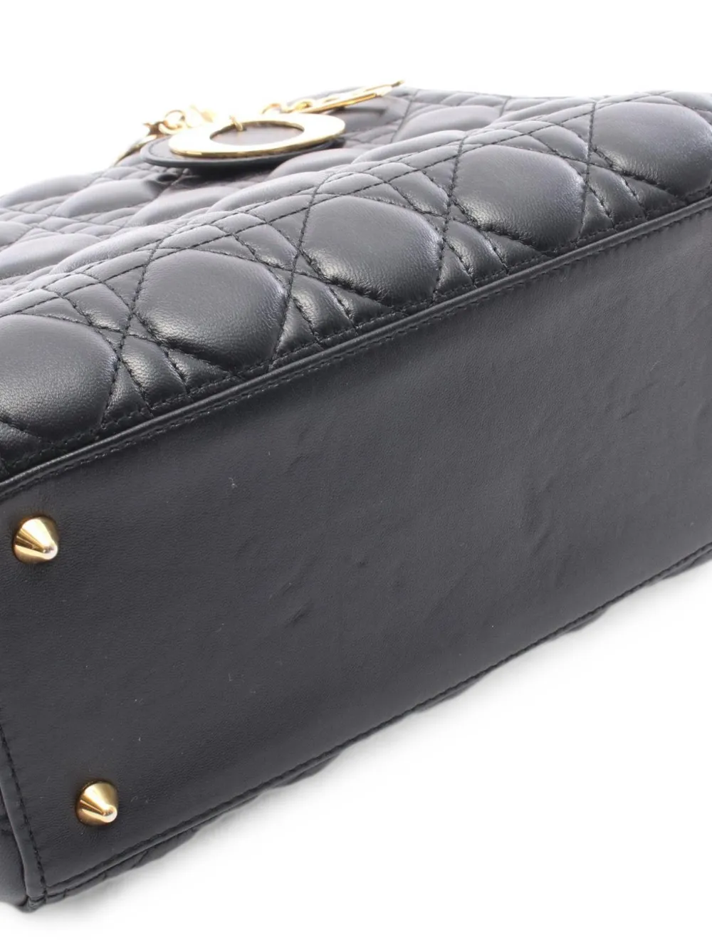 Christian Dior Pre-Owned 2010s Lady Dior Soft shopper Zwart