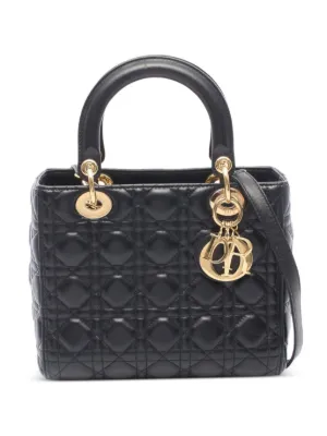 Christian Dior カナージュ ハンドバッグ Christian Dior Pre-Owned 1999 レディ ディオール カナージュ