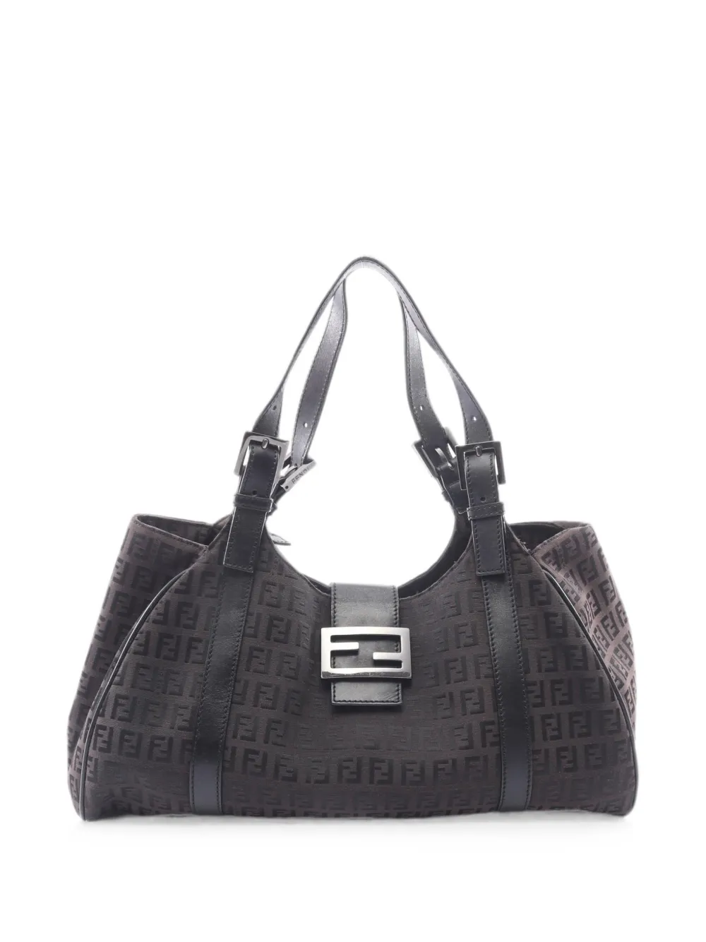 Fendi Pre-Owned 2000s Zucchino-canvas tote bag - Marrone
