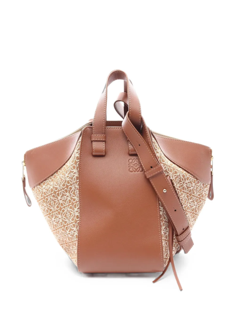 Loewe Pre-Owned 2010s small Hammock two-way handbag - Brown