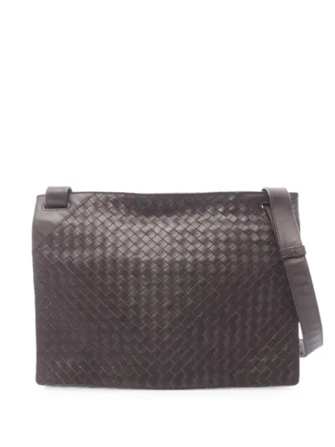 Bottega Veneta Pre-Owned bolso messenger Intrecciato de piel 2000